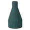 Fabulaxe 10 H Decorative Ceramic Sculpture Channeled Centerpiece Table Vase, Dark Teal Blue Green QI004055.DGN - alternate 4